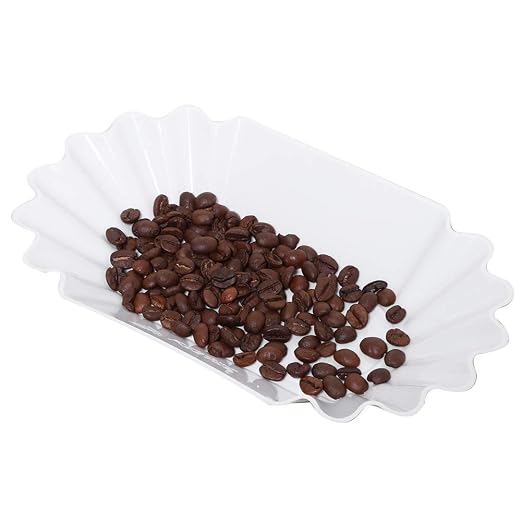 Rengue Coffee Bean Tray, Display Dish, Heat Storage Container, 8.8x5.1x1.4in - Image 3