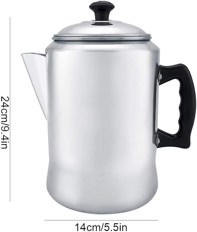 Coffee Maker Pot, Coffee Percolator Coffee Pot, Aluminum Alloy Coffee Maker Pot - Image 8