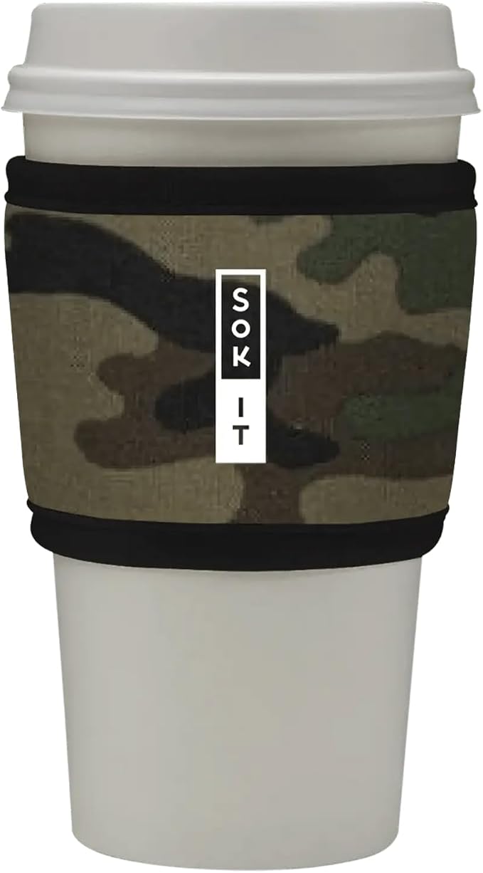Sok It HotSok Coffee & Tea Reusable Insulated Neoprene Cup Sleeve by SokIt