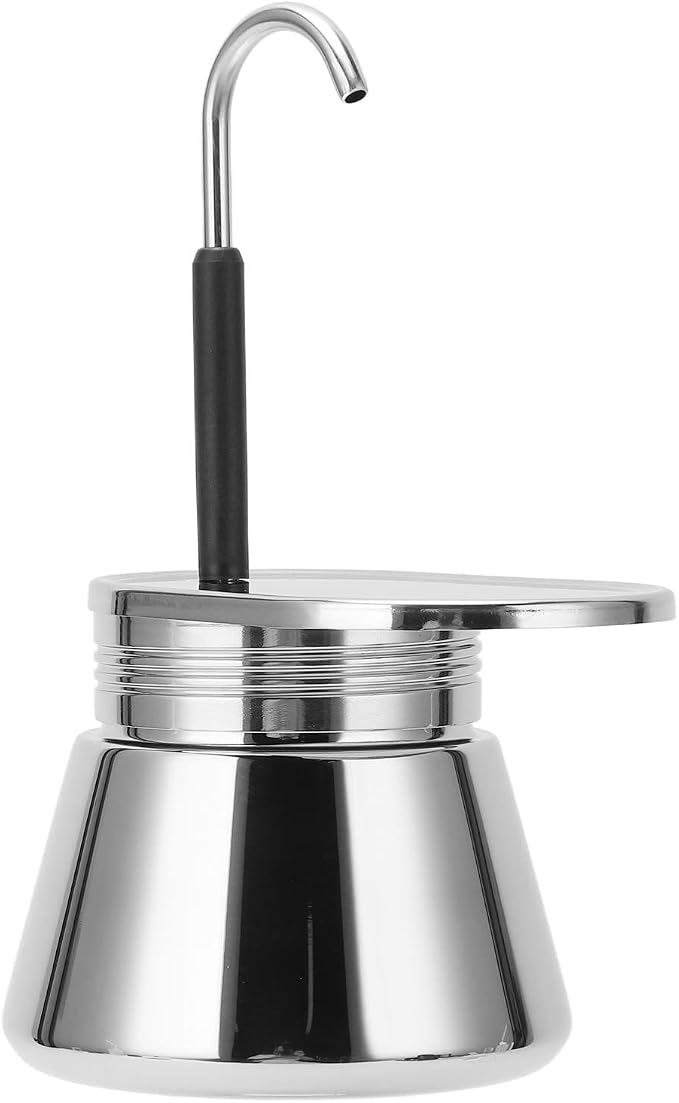 Zerodis Single Spout Mocha Pot, Stainless Steel Espresso Maker Coffee Pot by Zerodis