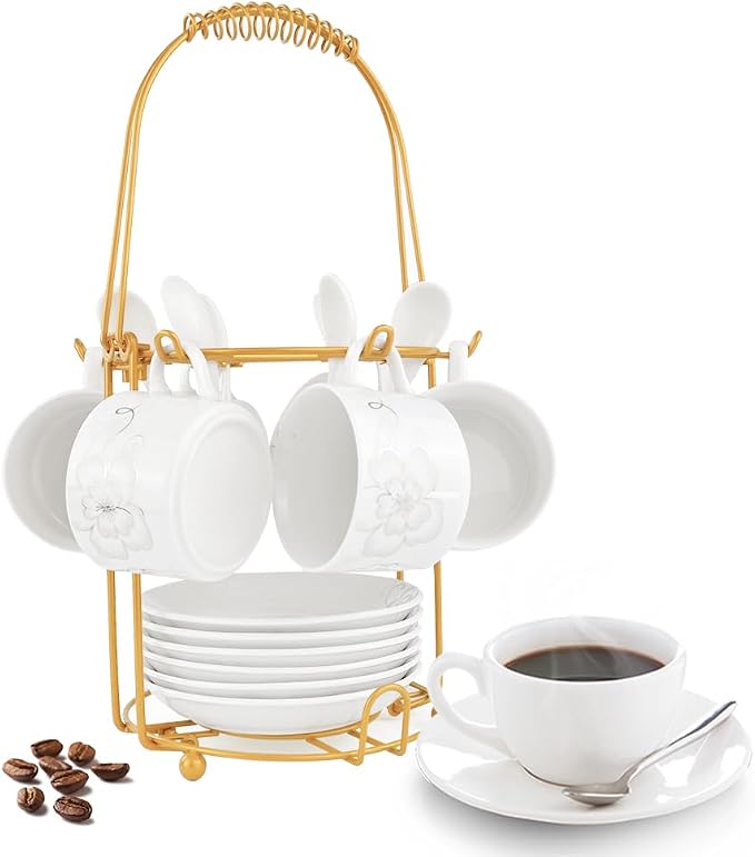 YY YEARCHY Coffee Cup Stand Holder Display Stand Mug Tea Rack Cup and Saucer by YYYEARCHY
