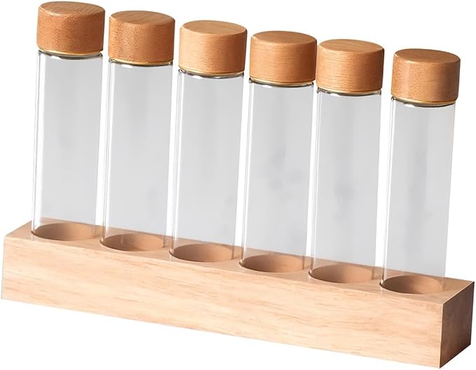 Glass Coffee Beans Storage Containers Single Bean Storage Tubes Coffee Bean by Fonowx