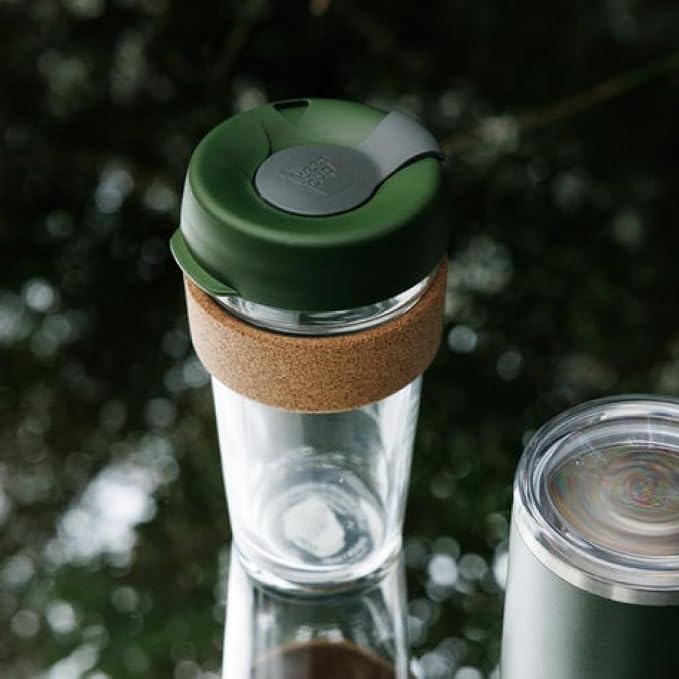 KeepCup Brew Cork, Reusable Glass Tumbler - Image 2