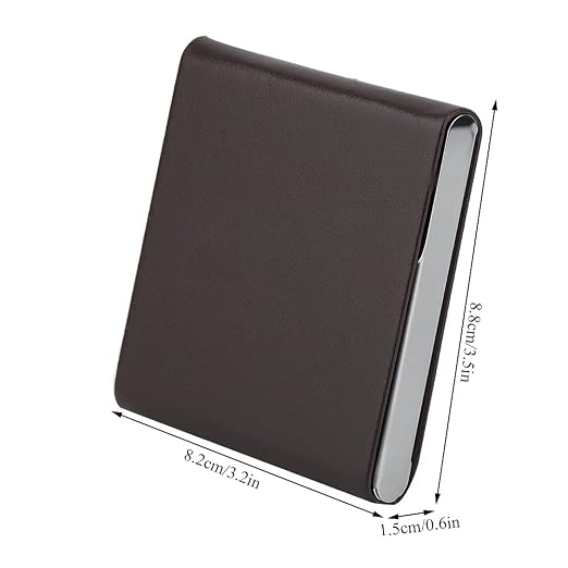 Yosoo Health Gear PU Leather Cigarette Case 10 Cigarettes Holder Hard Travel - Image 5