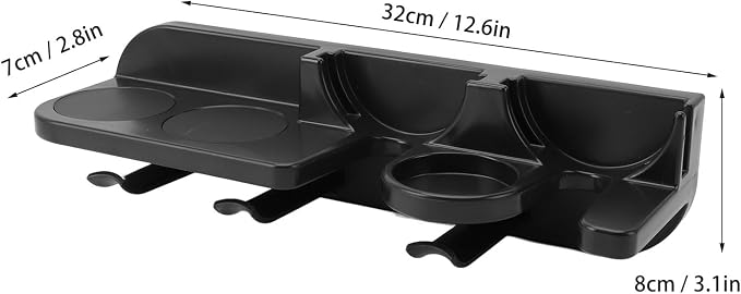 Wall Mounted Coffee Station Organizer, ABS Coffee Distributor Tamper 58mm - Image 8
