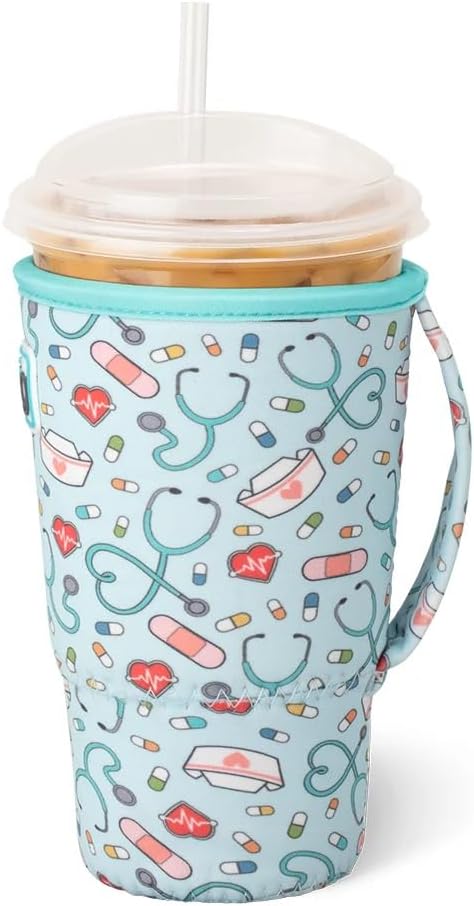 Swig Life Large Iced Cup Coolie, 30-32oz Iced Coffee Cup Insulator Sleeve - Image 3