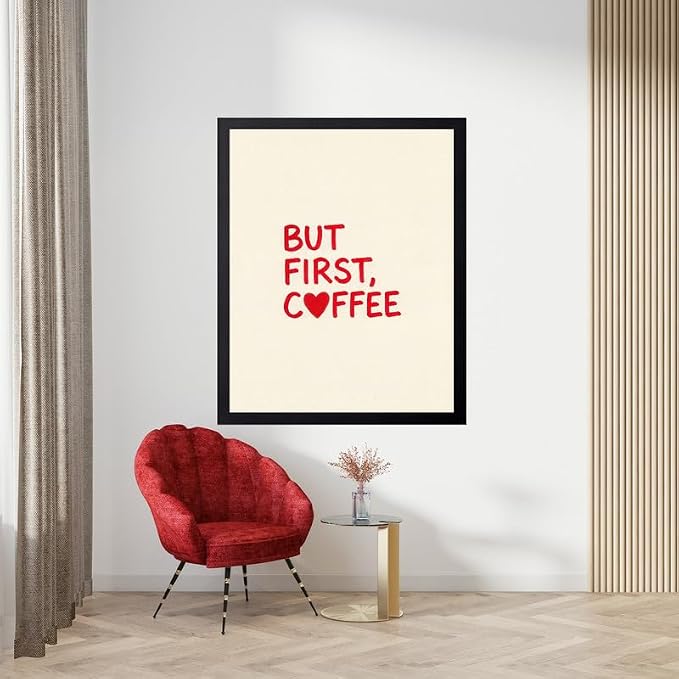 Lawrence Williams Designs But First Coffee Poster - Image 3