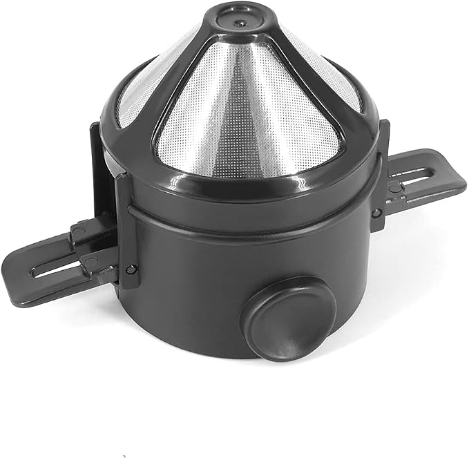 Portable Folding Coffee Filter Reusable Drip Coffee Holder Funnel Baskets - Image 4