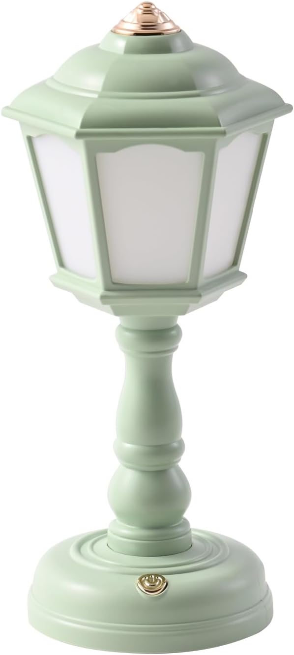 Mini Desk lamp Vintage, LED Desk Lamp Dimmable Table Lamp Reading Lamp by Bullishman
