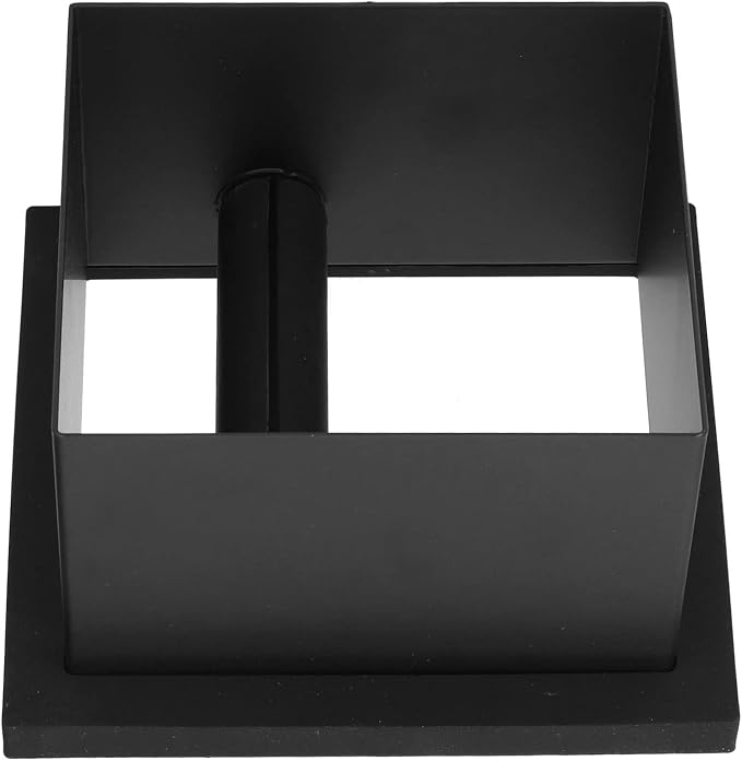 Coffee Knock Box: Stainless Steel Espresso Knock Box, Bottomless Embedded Flat - Image 6
