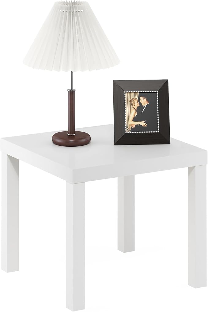 Furinno CLASSIC Side Table, Square Modern End Table by Furinno-FitsYourSpaceFitsYourBudget