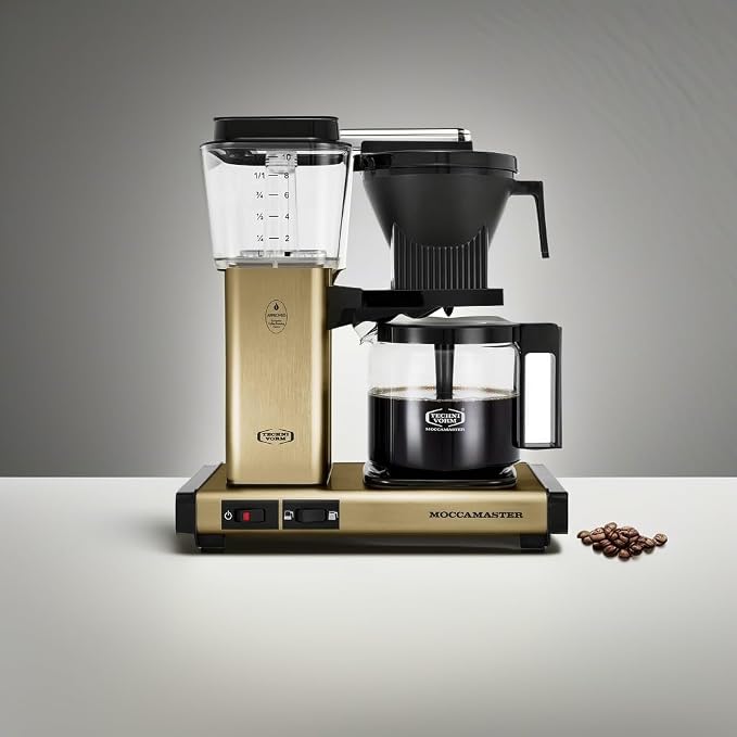 Technivorm Moccamaster 53936 KBGV 10-Cup Coffee Maker Brushed Gold, 40 Ounce - Image 5