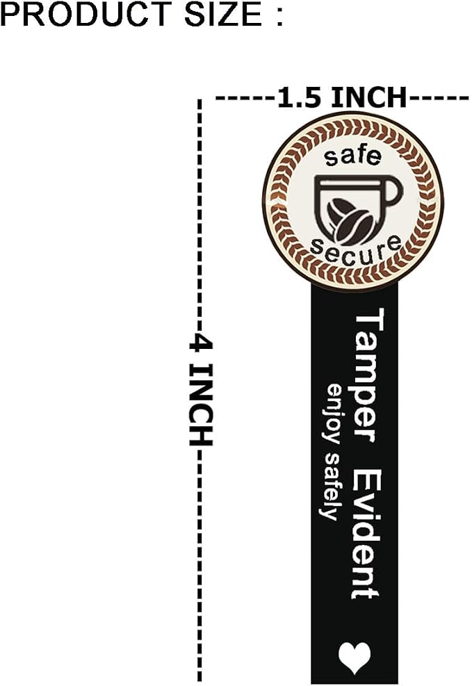 Safe Secure Tamper Evident Seals Stickers - Image 2