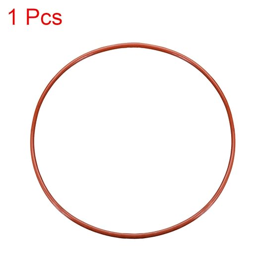 uxcell Silicone O-Ring, 155mm OD, 148mm ID, 3.5mm Width, VMQ Seal Rings Gasket - Image 3
