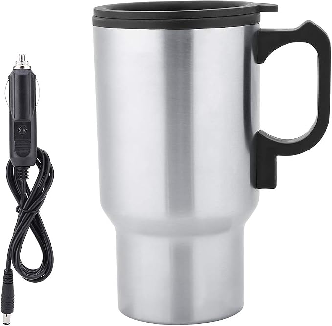 Hot Water Bottle Electric Cup, Car Heating Cup, by Unknown