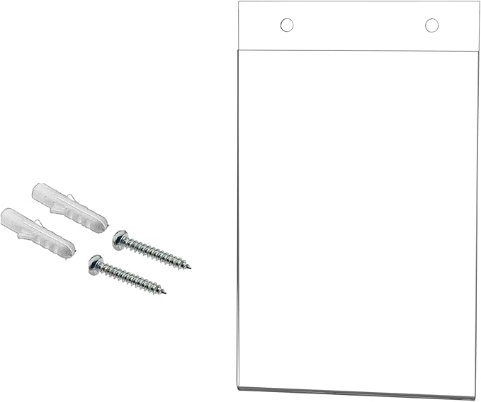 10 Pack Sign Holder for 5" x 7" for Advertisements Hours of Operation by MarketingHolders