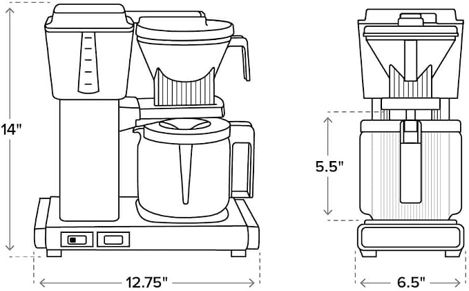 Technivorm Moccamaster 53633 KBGV Select 10-Cup Coffee Maker, 40 ounce - Image 2