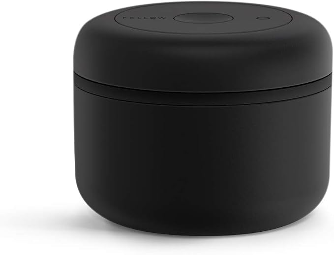 Fellow Atmos Vacuum Coffee Canister – Stainless Steel Airtight Food Storage by Unknown