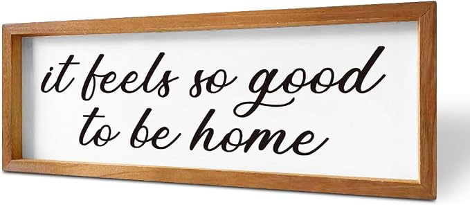It Feels so Good to Be Home Wooden Picture Frame Photo Frame by ENGVZ