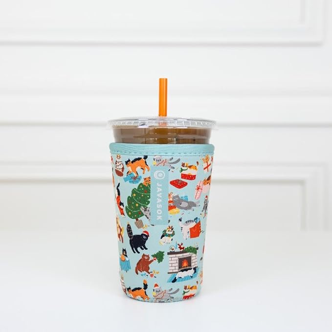 Sok It JavaSok Iced Coffee & Cold Soda Insulated Neoprene Cup Sleeve - Image 2