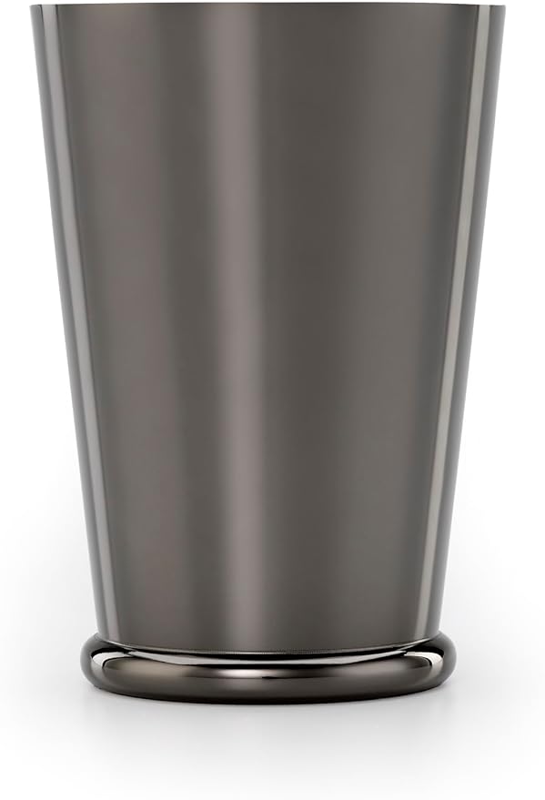 Barfly Cocktail Shaker with Weighted Bottom, Deluxe 18 oz, Gunmetal Black by BarflybyMercer