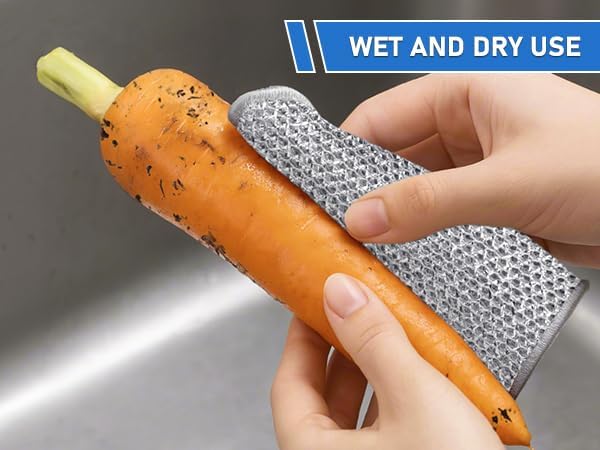 Aidoclip Non-Scratch Steel Wool Dishcloth - Image 3