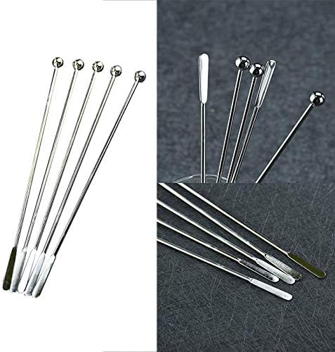 20 pcs Stainless Steel Coffee Beverage Stir Sticks Cocktail Stirrers Drink - Image 7