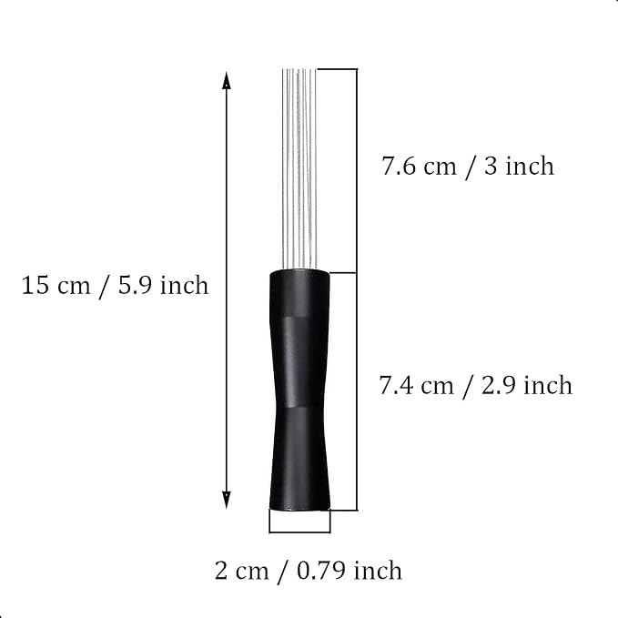 Espresso Coffee Stirrer, Coffee Stirring Tamper WDT Distribution Tool, Needle - Image 2