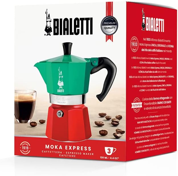 Bialetti - Moka Express Italia Collection: Iconic Stovetop Espresso Maker - Image 5