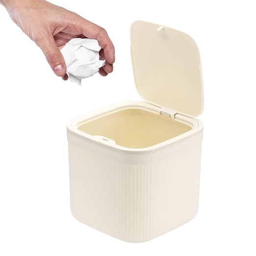 uxcell Small Desktop Trash Can by uxcell