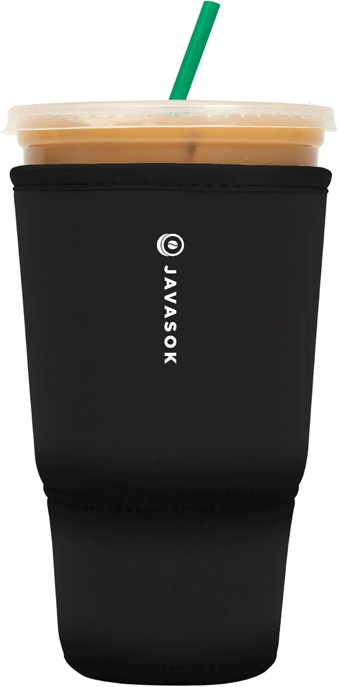 Sok It JavaSok Iced Coffee & Cold Soda Insulated Neoprene Cup Sleeve by SokIt