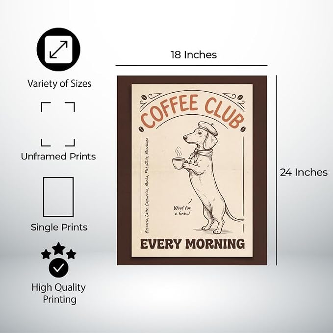 Lawrence Williams Designs Coffee Club Poster - Image 2