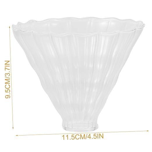 2pcs Heat Resistant Thick Glass Coffee Dripper Funnel Sturdy Coffee Making Tool - Image 9