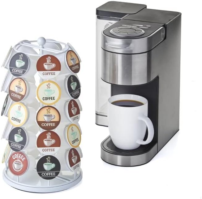 Nifty Solutions Keurig Coffee Pod Holder Carousel 360 Degree Spinning Organizer - Image 2