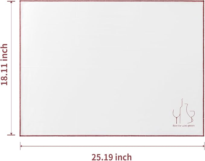 2-Pack XL Microfiber Polishing Cloths – 25"x18" Lint-Free Towels - Image 5