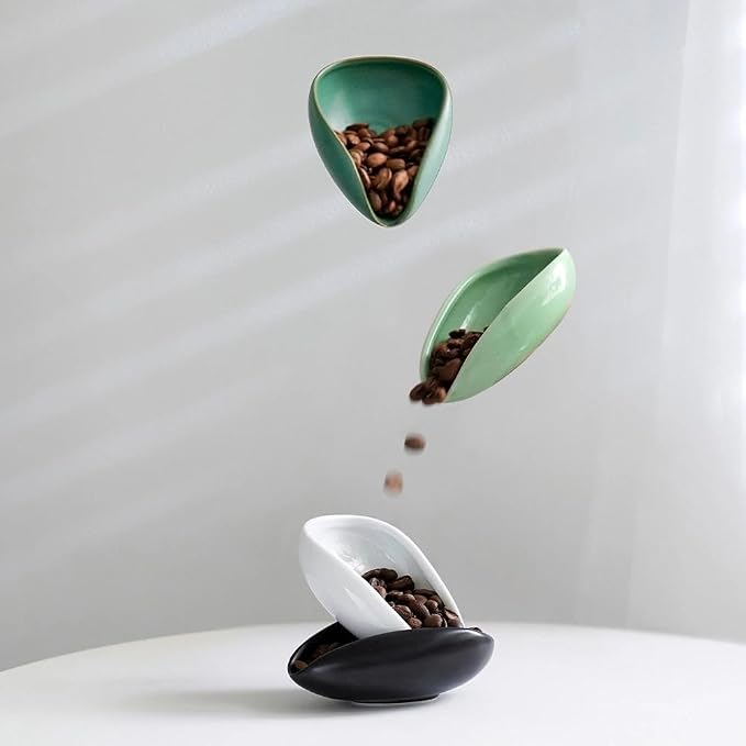 watchget Coffee Beans Dosing Cup Coffee Dosing Tray Ceramic Dose Vessel Loose - Image 4