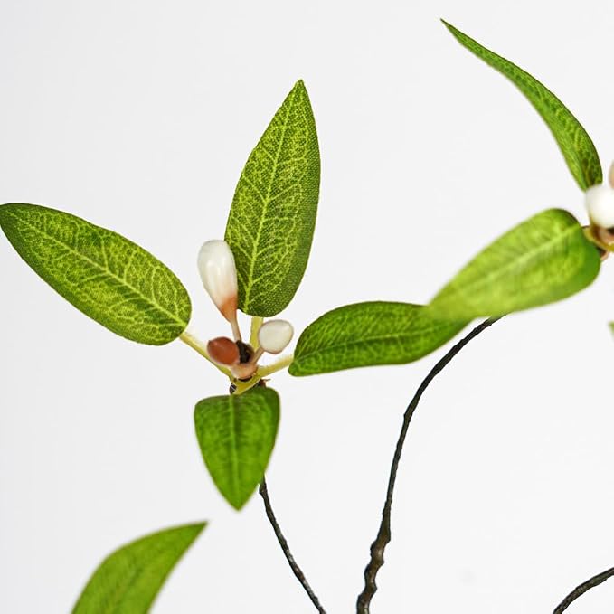 Melorca&Guilla Artificial Plants, Faux Greenery Stems Vase Branches Fake Plants - Image 5