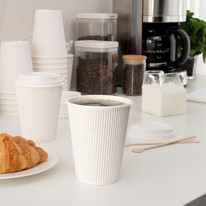 Restaurantware 12 Ounce Disposable Cups, Designed - Image 8