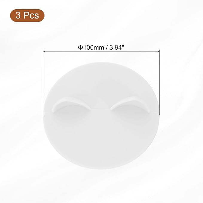 uxcell 3Pcs Silicone Cat Ear Mug Lids, 3.9 Inch, Microwave & Dishwasher Safe - Image 2