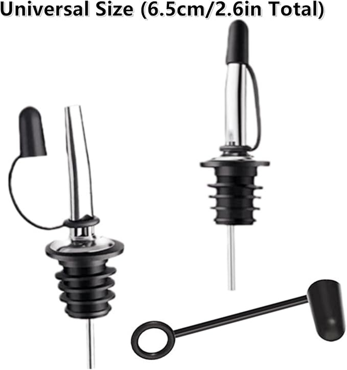 36 Pack Rubber Pourers Dust Caps – Hooded Spout Covers - Image 4
