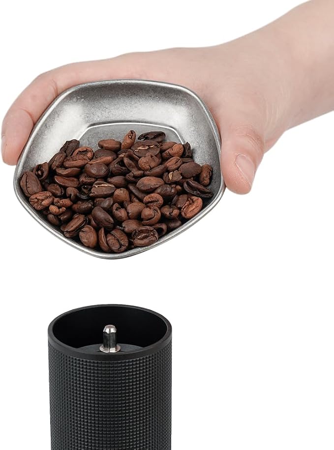 watchget Coffee Beans Dosing Cup Coffee Dosing Tray Stainless Steel Tea&Coffee by watchget