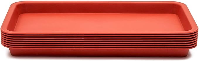 Juvale Rectangular Plastic Plant Tray - Image 7