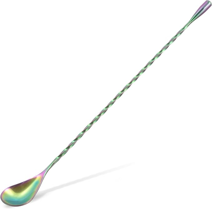 Zulay Premium 12 Inch Stainless Steel Cocktail Spoon by ZulayKitchen