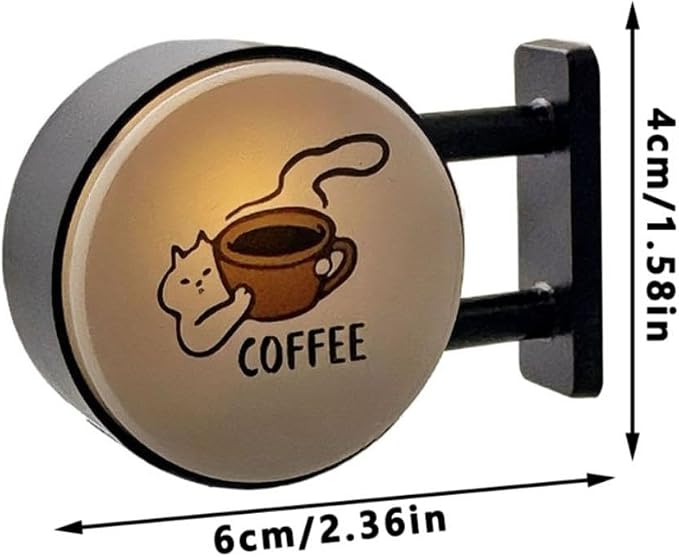 Coffee Lamp Refrigerator Magnet - Image 2
