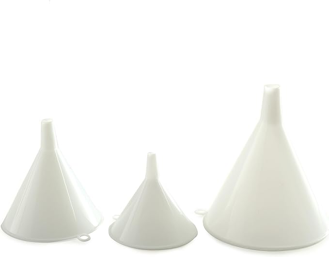 Norpro Plastic Funnel, Set of Three - Image 3