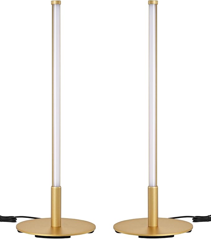 EDISHINE Upgraded LED Table Lamp Set of 2, Stepless Dimmable Bedside Lamps - Image 9