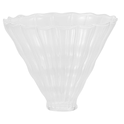 2Pcs Durable Heat Resistant Glass Coffee Funnel Easy Clean Coffee Making Tool by Yardenfun