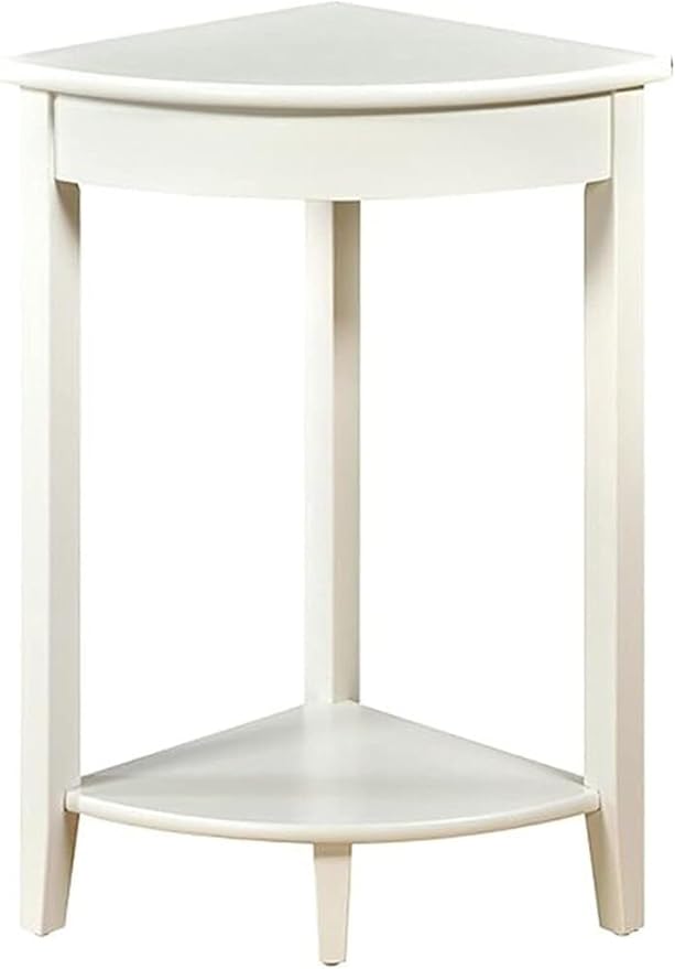 Home Furnishing Corner Tables Compact Triangle Solid Wood Side Table Corner by Unknown