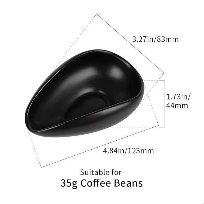 watchget Upgraded 30g Ceramic Coffee Dosing Cup & Tea Storage Tray, Single Dose - Image 2
