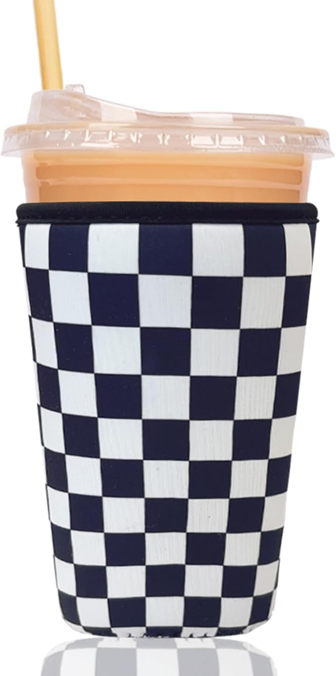 Reusable Insulated Sleeve for Iced Coffee Cup, Coffee Neoprene Sleeve for Cold by Unknown